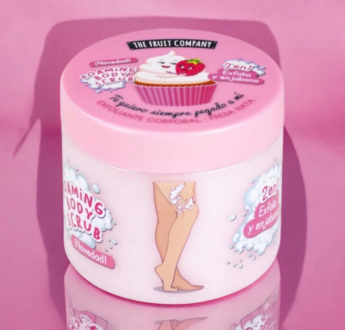 Gommage + savon 2 en 1 Fraise chantilly