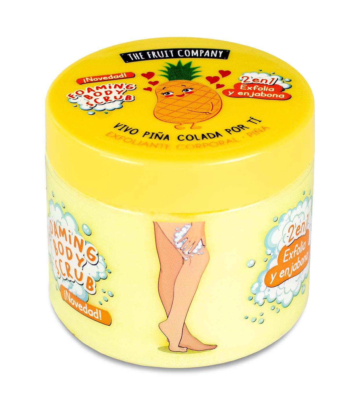 Gommage + savon 2 en 1 parfum ananas
