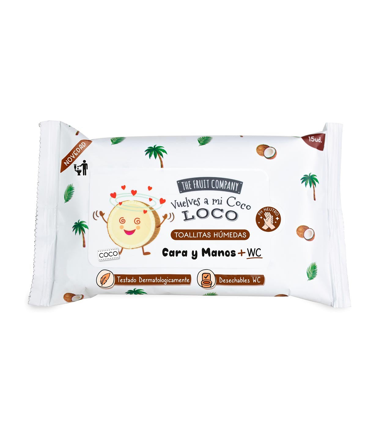 Lingettes parfum noix de coco