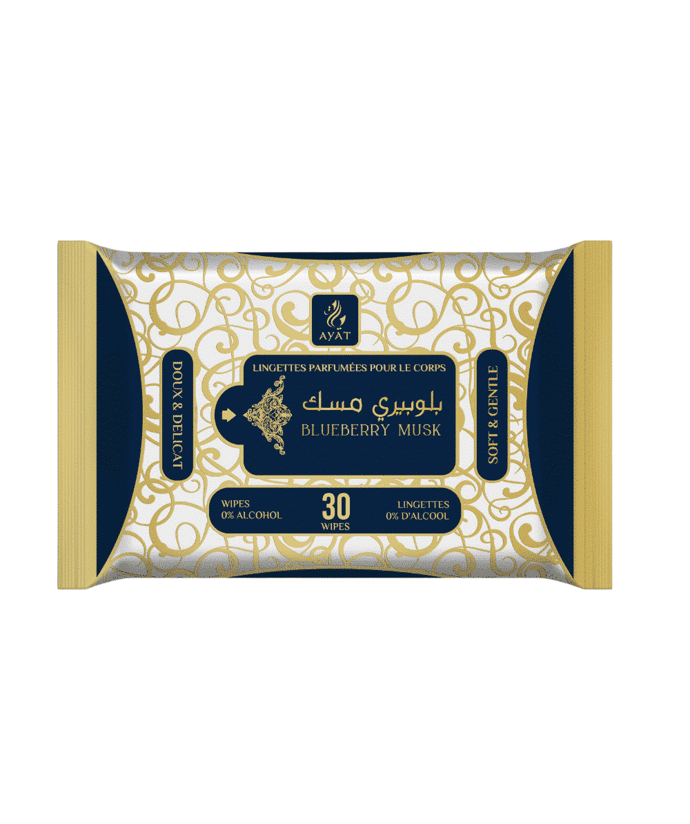 Lingettes Dubaï - Blueberry Musk