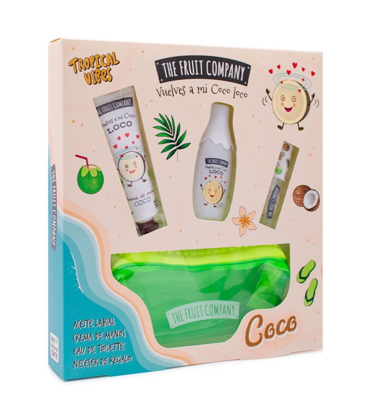 Coffret noix de coco