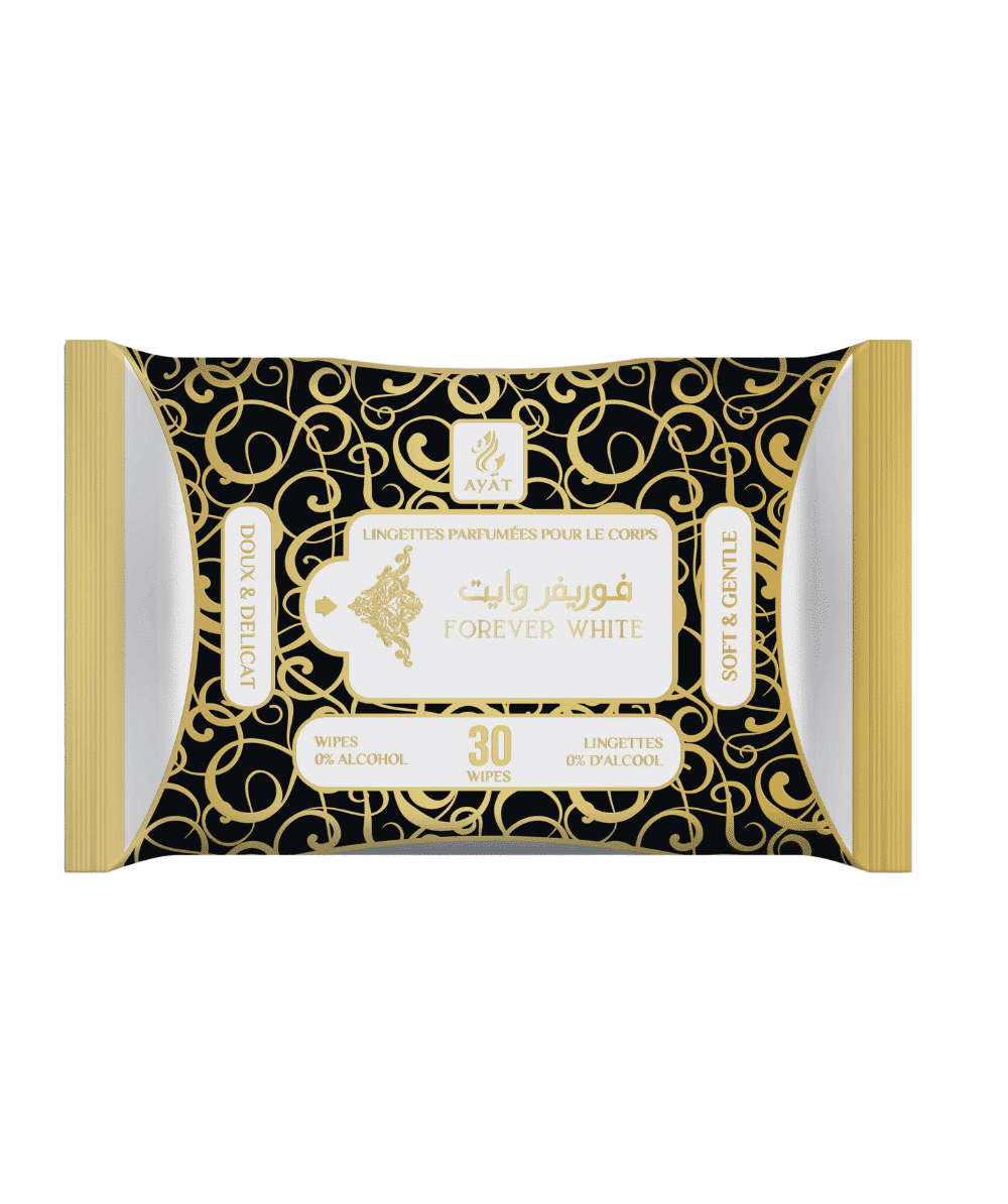Lingettes Dubaï - Forever white
